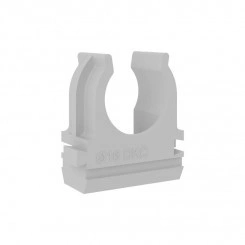 Держатель для труб (клипса) d16мм с защелкой (розн. уп.18шт) DKC 51016R Держатель для труб (клипса) d16мм с защелкой (розн. уп.18шт) DKC 51016R