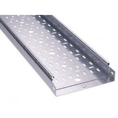 Лоток листовой перфорированный 300х50 L2000 нержавеющая сталь 0.8мм DKC 35255INOX