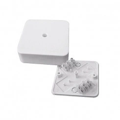 Коробка разветвительная КМР-030-030кг наружная 75х75х26 с клеммником бел. PROxima EKF plc-kmr-030-030kg Коробка разветвительная КМР-030-030кг наружная 75х75х26 с клеммником бел. PROxima EKF plc-kmr-030-030kg