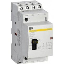 Контактор модульный КМ20-22МР AC с ручным управ. KARAT IEK MKK12-20-22 Контактор модульный КМ20-22МР AC с ручным управ. KARAT IEK MKK12-20-22