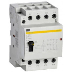 Контактор модульный КМ40-40МР AC с ручным управ. KARAT IEK MKK22-40-40 Контактор модульный КМ40-40МР AC с ручным управ. KARAT IEK MKK22-40-40