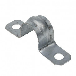 Скоба крепежная двухлапковая d16-17мм метал. EKF sm-2-16-17 Скоба крепежная двухлапковая d16-17мм метал. EKF sm-2-16-17