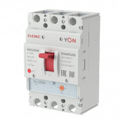 Выключатель автоматический MGS250 3P 160-200A 36kA YON MGS250N-3TAMF0200
