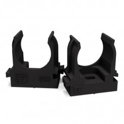 Держатель для труб (клипса) d20мм для монтажного пистолета в п/э черн. Промрукав PR13.0132