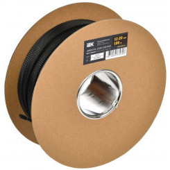 Оплетка кабельная 12-20мм полиэстер (уп.100м) черн. IEK UBS10-PL-1220-100-K02