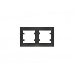 Рамка 2-м Karea RIZZ STAR чер. Makel 88054702