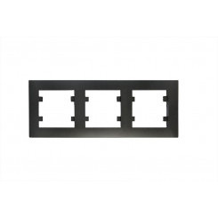 Рамка 3-м Karea RIZZ STAR чер. Makel 88054703