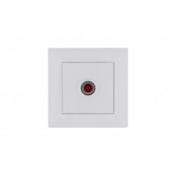 Розетка TV проходная Karea RIZZ бел. Makel 88001007