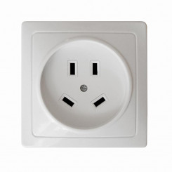 Розетка 1-м ОП 32А 440В IP20 3P+N для плиты с заземл. бел. Universal 5316