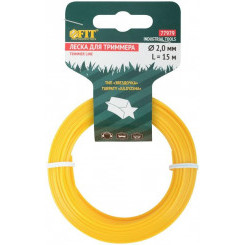 Леска для садовых триммеров "Звездочка" 2.0ммх15м FIT 77979