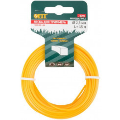 Леска для садовых триммеров "Квадрат" 2.5ммх15м FIT 78006