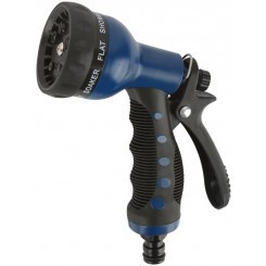 Пистолет для полива 8 режимов 200мм син. FIT 77307
