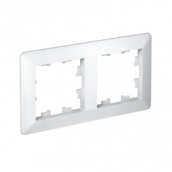 Рамка 2-м AtlasDesign Air бел./дым. бел. SE ATN220102