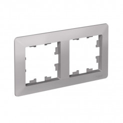 Рамка 2-м AtlasDesign Air алюм./дым. черн. SE ATN220302 Рамка 2-м AtlasDesign Air алюм./дым. черн. SE ATN220302