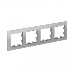 Рамка 4-м AtlasDesign Air алюм./дым. черн. SE ATN220304 Рамка 4-м AtlasDesign Air алюм./дым. черн. SE ATN220304