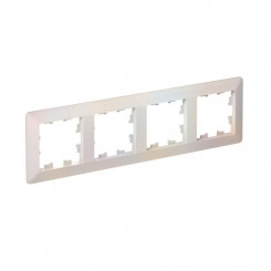 Рамка 4-м AtlasDesign Air жемчуж./дым. бел. SE ATN220404 Рамка 4-м AtlasDesign Air жемчуж./дым. бел. SE ATN220404