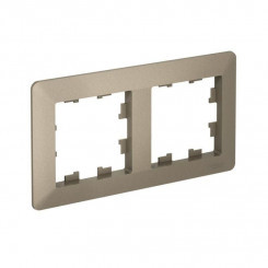 Рамка 2-м AtlasDesign Air шампань/дым. черн. SE ATN220502 Рамка 2-м AtlasDesign Air шампань/дым. черн. SE ATN220502