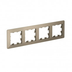 Рамка 4-м AtlasDesign Air шампань/дым. черн. SE ATN220504 Рамка 4-м AtlasDesign Air шампань/дым. черн. SE ATN220504