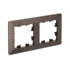 Рамка 2-м AtlasDesign Air мокко/дым. черн. SE ATN220602 Рамка 2-м AtlasDesign Air мокко/дым. черн. SE ATN220602