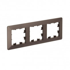 Рамка 3-м AtlasDesign Air мокко/дым. черн. SE ATN220603 Рамка 3-м AtlasDesign Air мокко/дым. черн. SE ATN220603