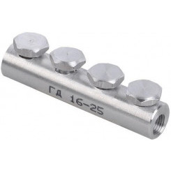 Соединитель болтовой ГД 70-120 35кВ IEK UGD-120-70-120-35KV-S Соединитель болтовой ГД 70-120 35кВ IEK UGD-120-70-120-35KV-S