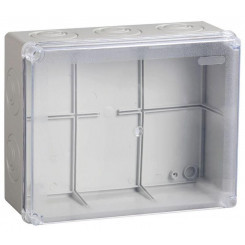 Коробка распаячная ОП 240х195х165 IP44 КМ41277 RAL7035 IEK UKO10-240-195-165-K51-44 Коробка распаячная ОП 240х195х165 IP44 КМ41277 RAL7035 IEK UKO10-240-195-165-K51-44