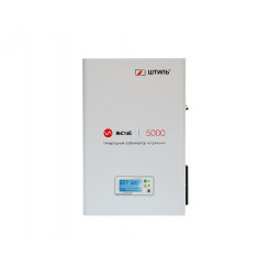 Стабилизатор переменного напряжения ИнСтаб инверторный 5000 ВА/4500 Вт, з/у 23А, однофазный, настенный Стабилизатор переменного напряжения ИнСтаб инверторный 5000 ВА/4500 Вт, з/у 23А, однофазный, настенный