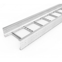 Лоток лестничный 150х400 L6000 2 мм усиленный кабельрост Лоток лестничный 150х400 L6000 2 мм усиленный кабельрост