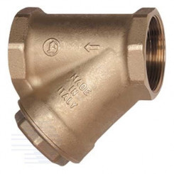 Фильтр латунный магнитный Ду 15 Ру16 1/2' ВВ R74M