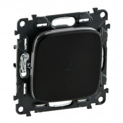 Переключатель 1-кл. СП Valena Allure 10А IP20 250В 10AX с подсветкой с лицев. панелью безвинтов. зажимы механизм антрацит Leg 752936 Переключатель 1-кл. СП Valena Allure 10А IP20 250В 10AX с подсветкой с лицев. панелью безвинтов. зажимы механизм антрацит Leg 752936