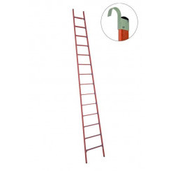 Лестница приставная диэлектрическая ЛСПД-5.0 Евро крюки стеклопластик. Антиток Д471573