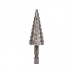 Сверло ступенчатое по металлу 4.0-20.0мм Kranz KR-12-6601