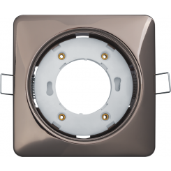 Светильник 93 023 NGX-S2-005-GX53 квадрат черн. хром. NAVIGATOR 93023