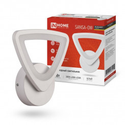 Светильник светодиодный ELEGANT SANSAR-W 15Вт 3000-6500К 1050лм 230В STEP COLOR бел. IN HOME 4690612043210 Светильник светодиодный ELEGANT SANSAR-W 15Вт 3000-6500К 1050лм 230В STEP COLOR бел. IN HOME 4690612043210