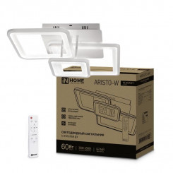 Светильник светодиодный ELEGANT ARISTO-W 60Вт 3000-6500К 4700лм 230В 531х448х151мм пульт ДУ бел. IN HOME 4690612047270