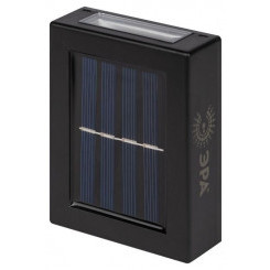 Светильник светодиодный ERAFS024-02 "Практик" 2LED 7х3х10см уличный настенный на солнечн. батарее Эра Б0057592