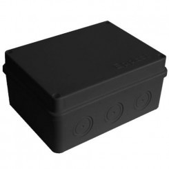 Коробка распределительная ОП 150х110х70мм IP54 10 выходов без гермовводов крышка на винтах материал - полипропилен черн. Epplast 215310 Коробка распределительная ОП 150х110х70мм IP54 10 выходов без гермовводов крышка на винтах материал - полипропилен черн. Epplast 215310