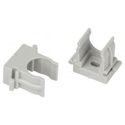 Держатель для труб (клипса) d16мм CLIP-16-G-MP прямой монтаж сер. (уп.100шт) Эра Б0062103