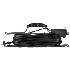 Удлинитель силовой GREEN LINE FR-6-20m Greenline на рамке 1 розетка без заземления 20м ПВС 2х0.75кв.мм Эра Б0065100