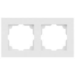 Рамка 2-м СП Accent 6-502-01М бел. матов. Intro Б0063751