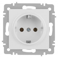 Розетка 1-м СП Accent 6-202-01М 16А IP20 250В 2P+E Schuko бел. матов. Intro Б0063681 Розетка 1-м СП Accent 6-202-01М 16А IP20 250В 2P+E Schuko бел. матов. Intro Б0063681