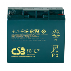Аккумулятор EVX 12В 17Ач Аккумулятор EVX 12В 17Ач