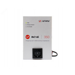 Стабилизатор переменного напряжения ИнСтаб инверторный 350 ВА/300 Вт, 220В, з/у 1.6А, однофазный, настенный Стабилизатор переменного напряжения ИнСтаб инверторный 350 ВА/300 Вт, 220В, з/у 1.6А, однофазный, настенный