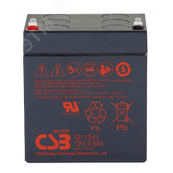 Аккумуляторная батарея GP 1245 Аккумуляторная батарея GP 1245