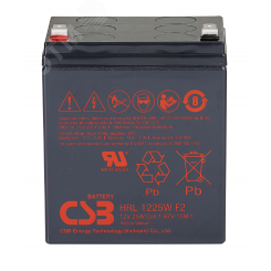 Аккумулятор HRL 12В 25W Аккумулятор HRL 12В 25W