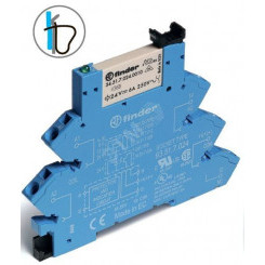 Интерфейсные модули реле Электромеханические реле, Безвинтовые зажимные клеммы, Контакты AgNi+Au, 1 группа конт.6A, 230-240V AC/DC