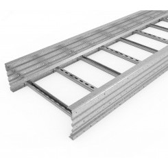 Лоток лестничный 200х600 L6000 1,5 мм усиленный кабельрост