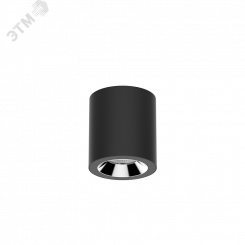 Светильник светодиодный ДПО-12Вт черный