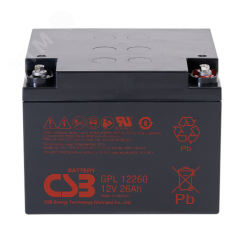 Аккумулятор GPL 12В 26Ач