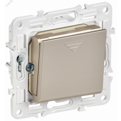 SKANDY Выключатель карточный 30А SK-V15Sh шампань IEK SKANDY Выключатель карточный 30А SK-V15Sh шампань IEK